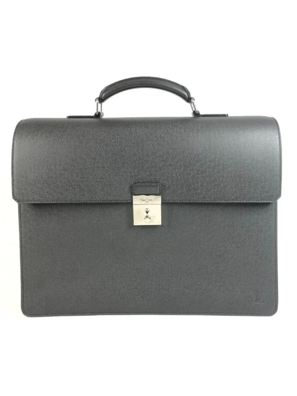 Louis Vuitton Business Bag Neo Robusto 3 Taiga Leather Ardoise Black